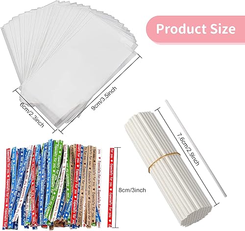 Bâtons De Sucettes, 300 Pièces Baton Sucette, Bâtonnet à Cake Pop pour Les Friandises, Les Pâtisseries, Les Biscuits Et Les Bonbons - Nail Gallerys