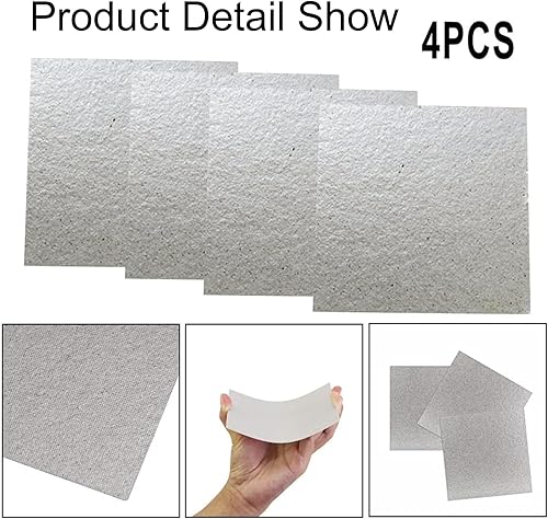 Plaque à Micro-ondes,Plaque à Micro-ondes Couvercle de Guide d'ondes,Plaque de Mica,Plaque de Mica pour Four à Micro-ondes,Plaque Mica Micro Ondes,Réparation Plaque Mica,Remplacement Mica Plaques - Nail Gallerys