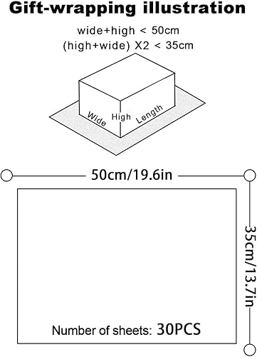 30pcs Feuilles de Papier de Soie Papillon, 35x50cm Or & Or Rose Papier de Soie Emballage pour Noël Mariage Fête d'Anniversaire Baby Showers Bricolage Arts (Fond Blanc) - Nail Gallerys
