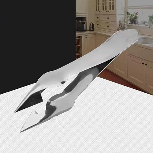 Pince multifonctionnelle pour enlever les tiges de fruits et légumes, éplucheur pour les yeux d'ananas, décortiqueur de fraises, dissolvant de tige Portable en acier inoxydable - Nail Gallerys