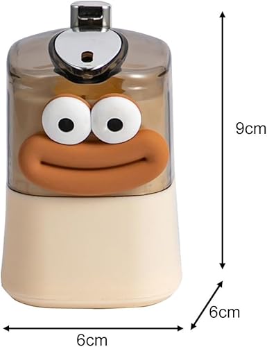 Boîte de rangement pratique pour cure-dents pour la maison, le salon, distributeur automatique de cure-dents, forme unique (A) - Nail Gallerys