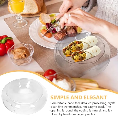 Bol Décoratif Innovant En Verre Pour Salade Et Dîners Gastronomiques Vaisselle Australienne - Nail Gallerys