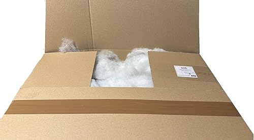 GoLoic 7 Kilos Ouate de Rembourrage, Blanc - Nail Gallerys