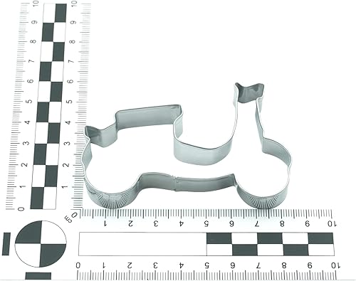 BekkiB 23522 Lot de 3 emporte-pièces « véhicules » – Emporte-pièces en acier inoxydable – Les emporte-pièces en acier inoxydable passent au lave-vaisselle - Nail Gallerys