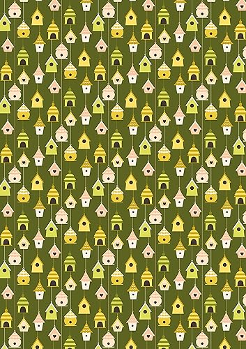 Clairefontaine 95546C - Bloc de 20 Feuilles à Motifs Printemps Format A4 (21x29,7cm) 160g/m² + 2 planches d'étiquettes à découper + Idée Créative - Papier Scrapbooking Loisirs Créatifs - Nail Gallerys