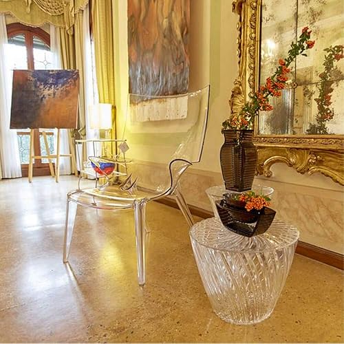 Kartell Sparkle Table Moderne 45x35x44 cm Fume - Nail Gallerys