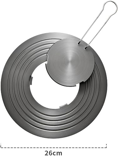 Plaque de conduction de chaleur pour cuisinière à gaz, diffuseur de chaleur, réducteur de flamme, plaque de mijotage avec poignée amovible pour cuisinière électrique et à gaz - Nail Gallerys