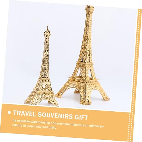 TOVINANNA Décoration Vintage Tour Eiffel Figurine Alliage De Zinc Idéale pour Maison Bureau Restaurant Et De Crémaillère - Nail Gallerys