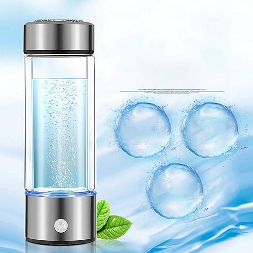 Faderr Bouteille d'eau hydrogène portable, générateur d'hydrogène à charge USB, idéale pour le bureau, les voyages et le travail - Nail Gallerys