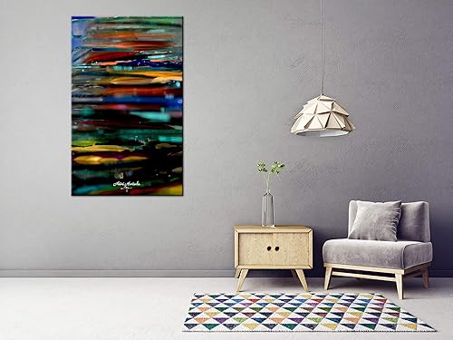 DECLINA, tableau Sculpture Rémi Bertoche reproduction peinture, décoration murale design, tableau moderne, impression sur verre acrylique, cadre déco, art contemporain, cadre mural - Nail Gallerys