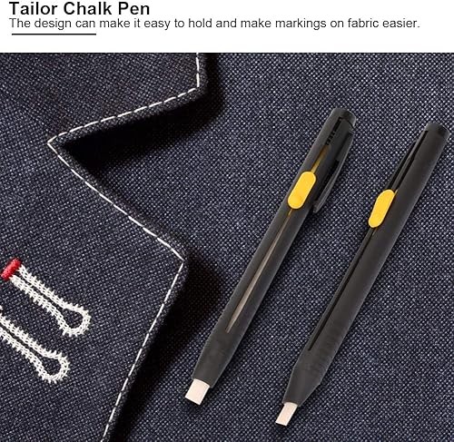 Yunxwd Stylo à Craie Sur Mesure - Non Toxique Tailleur Tissu Marqueur Tissu Tissu Crayon Marqueur Couturière Couture Artisanat Outil Pour Verre Céramique Meubles Marquage - Nail Gallerys