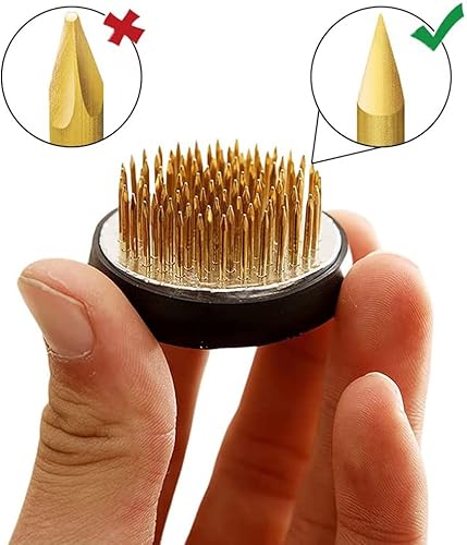 Arrangement de Fleurs Rond, 4 Piezas Ikebana Kenzan Ronde, Décoration de Fleur Fixe Outil, avec Lisseur d'aiguille 2 en 1, Fleur Décoration Fixe Outil pour Maison, Salon de Thé, Magasin de Fleurs - Nail Gallerys