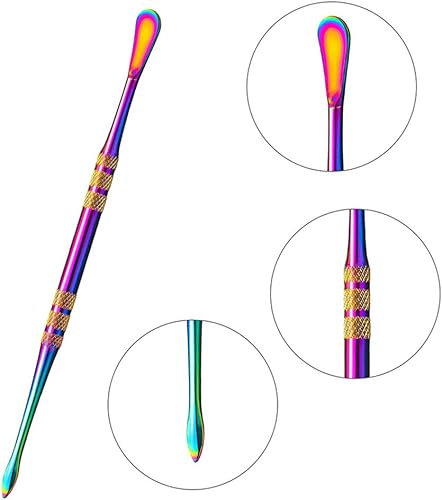 Clignotant à quartz de 25 mm pour conduites d'eau avec 4 boules à incandescence et réservoir de cire en silicone, outil de cire, compatible avec le bong en verre Dab Rig (14 mm mâle) - Nail Gallerys