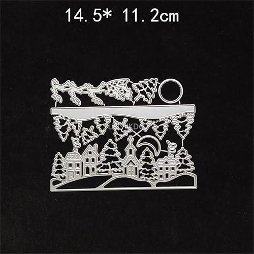 Matrices de découpe en métal Peace on Earth pour la fabrication de cartes, le scrapbooking, les albums, les fêtes, les festivals, la décoration - Nail Gallerys