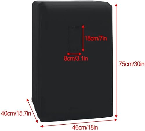 Housse de protection portable pour climatiseur en tissu Oxford 600D pour climatiseur mobile, 40 x 45 x 76 cm (gris) - Nail Gallerys