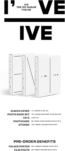 IVE - I've IVE (Vol.1) Album (1 ver.) - Nail Gallerys