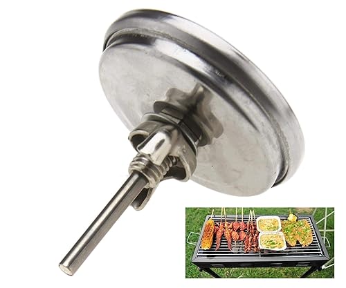 Be In Your Mind Thermomètre de cuisson bimétallique en acier inoxydable pour four/barbecue de 50 °C à 500 °C - Nail Gallerys