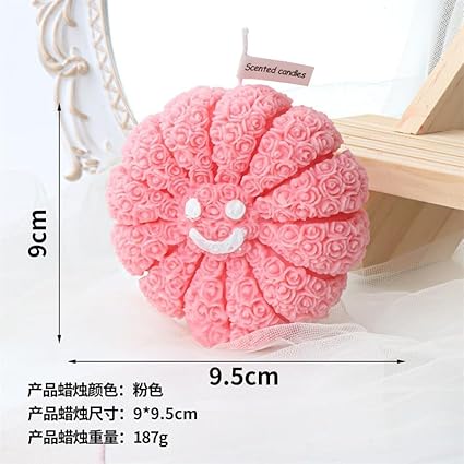 Bougie parfumée à la rose pour couple - Bougie décorative en forme de cœur pour aromathérapie de mariage et décoration d'intérieur (bordeaux, rose d'amour) - Nail Gallerys