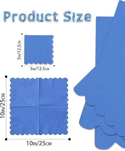 Gcardist Lot de 120 serviettes de table jetables en papier pour cocktail, mariage, fête d'anniversaire, dessert vert foncé, 12,7 x 12,7 cm - Nail Gallerys