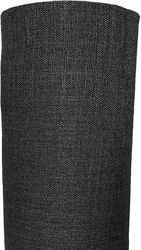 A-Express Douce Plaine Look lin en tissu Rideaux Sac Designer Vêtements Matériel Couture Tapisserie 145 largeur - Demi Mètre 50cm x 145cm Jaune - Nail Gallerys