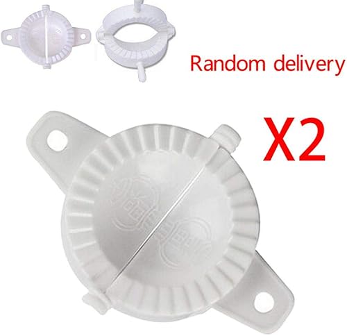 BYFRI Boulette Wrapper Boulette Outils 2pcs / Set Plastique Moule Boulette Boulette Maker Pâte Pâtisserie Pie Gyoza Moule Moule Maker - Nail Gallerys