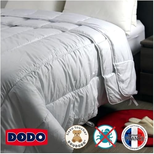 Dodo Couette 4 Saisons Anti-acariens - 220 x 240 cm - Blanc - Nail Gallerys