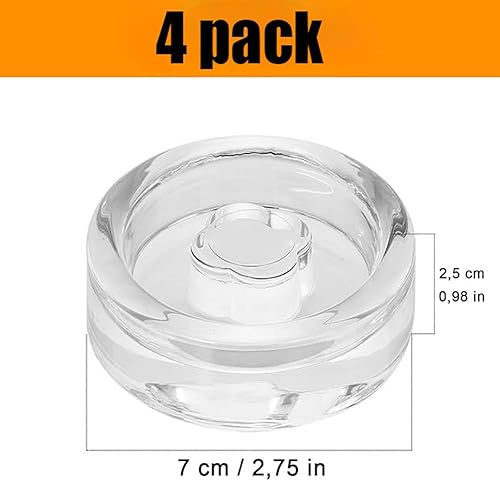 SZKKQKJ Lot de 4 poids de fermentation - Diamètre : 7 cm - Pour bocaux de conservation - Avec large ouverture - Nail Gallerys