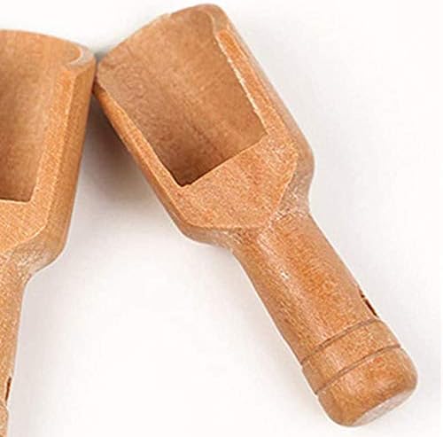 Ruiyan 3pcs Mini Cuillère en Bois Petite Cuillère à Sel de Bain Cuillère en Bois pour Epices Cuillère pour Ingrédients de Cuisine Ustensiles de Cuisine Café Thé Bonbons Mini Sel de Farine - Nail Gallerys