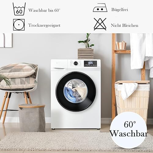 Nesture Parure de lit 135 x 200 cm - 2 pièces - En microfibre - Infroissable et douce - 1 parure de lit réversible et 1 taie d'oreiller 80 x 80 cm - Avec fermeture éclair - Blanc rouge cerise - Nail Gallerys