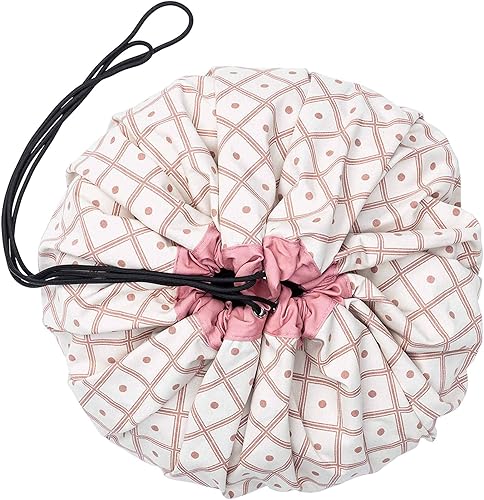 Sac à jouets et tapis de jeux 2 en 1 Géo Corail Play & Go - Nail Gallerys