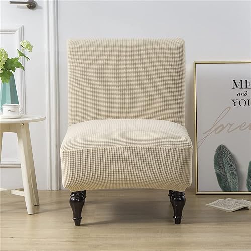 Stretch Housse De Fauteuil sans Accoudoir, Doux Housse De Chaise pour Accent sans Accoudoirs avec Fond élastique Protege De Meubles pour Accueil Un Hôtel, Lavable (Color : #16, Size : 2PCS) - Nail Gallerys