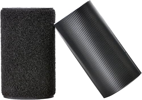 TADAE 10cm Large 1 mètre Long Crochet Auto-adhésif et Bandes collantes en Nylon de Boucle avec la Colle Collante imperméable à l'eau - Nail Gallerys