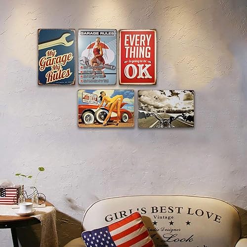 Inga Snoopy And Co - Poster vintage en métal - Motif savon de bain - 20,3 x 30,5 cm - Nail Gallerys