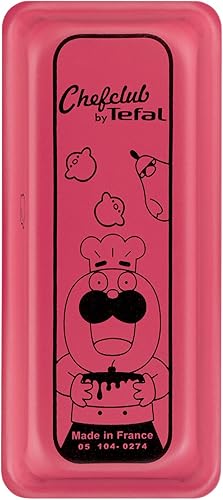 Tefal Chefclub by Tefal Moule à cake, Rose, Noir, 26 cm - Nail Gallerys