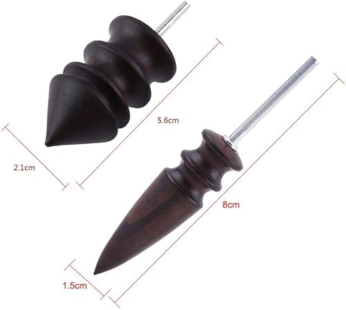Brunissoir pour Cuir Outil pour Cuir Polissage Dremel Pointue Bordure pour Cuir Fraise Outil de Sculpture Maroquinerie (L) - Nail Gallerys