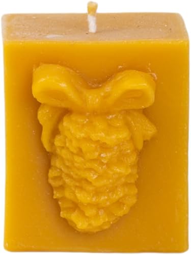 BeesWax World Bougies en cire d'abeille – Cubes et cubes faits à la main en 4 tailles – 100 % cire d'abeille pure – Sans fumée et durable – Idée cadeau & accent d'intérieur - Nail Gallerys