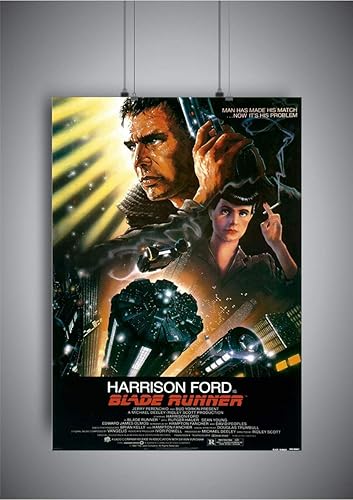 Poster Blade Runner Affiche cinéma Wall Art - Nail Gallerys