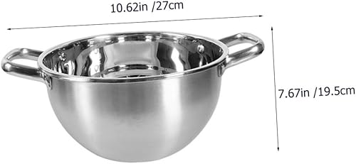 NAMOARLY 1pièce Pot De Hot Pot Acier Inoxydable Épaissi Conteneur Pratique Pour Cuisine À Domicile Pour Restaurants Et Repas Familiaux - Nail Gallerys