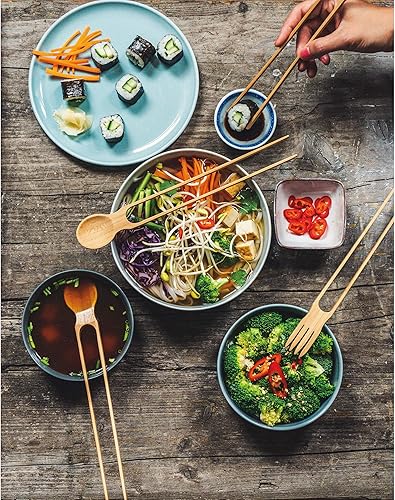 Donkey Products Yummy 200730 Bâtonnets pour multitâche en Bambou Marron Clair Dimensions : 25 x 2 x 0,8 cm - Nail Gallerys