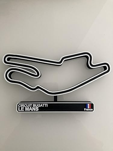 Circuit Bugatti, Maquette de Circuit de Course 3D, Décoration Automobile - Nail Gallerys