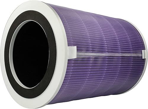 vhbw 2x Filtre à air compatible avec Pro Breeze PB-P07 purificateur - multicouches Préfiltre + HEPA(H13) + charbon actif + filtre Silver Ion - Nail Gallerys