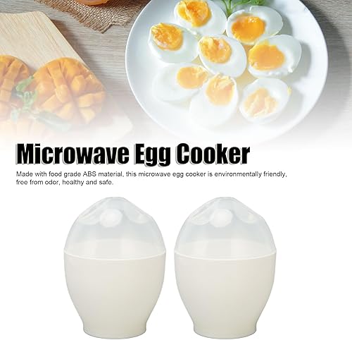 Lot de 2 ustensiles de cuisine antiadhésifs pour œufs pochés au micro-ondes en 1 minute - Nail Gallerys