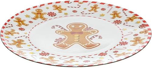 Atmosphera - Assiette présentation pain d épice 33cm - Nail Gallerys