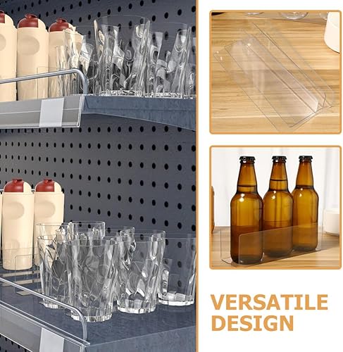 Luxshiny Diviseurs D'étagère Transparents Séparateur D'armoire Organisateur D'étagère De Placard Séparateur D'étagères Séparateur De Placards Multifonctions Diviseurs De Marchandises De - Nail Gallerys