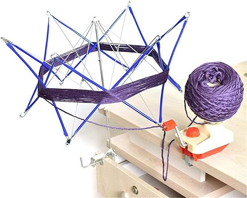 Bobinoir Parapluie Écheveaudoir en Plastique Tricot Holder pour Pelote De Laine (Green) - Nail Gallerys