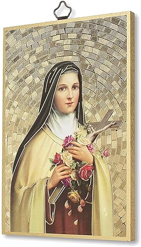 Holyart Impression sur Bois Sainte Thérèse de Lisieux - Nail Gallerys