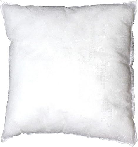 Interieur de Coussin (40 x 40 cm) Blanc, Uni - Nail Gallerys
