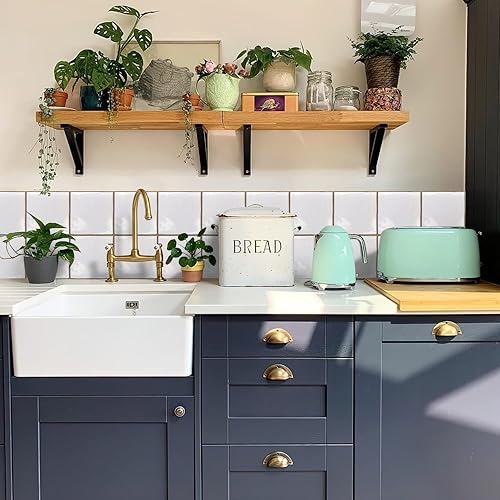 Alwayspon Lot de 10 autocollants rétro blancs de 15 cm pour carrelage et oiseaux, 0,6 mm d'épaisseur, à décoller et à coller, pour cheminée, escaliers, carrelage mural de cuisine et de salle de bain - Nail Gallerys