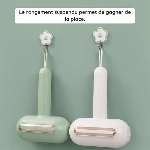 ovanor Anti-Poils et Peluches réutilisable XL Rouleau à Peluches réutilisable et Lavable Enlève Les Poils d'animaux, la poussière et Les débris des vêtements et des canapés - Nail Gallerys