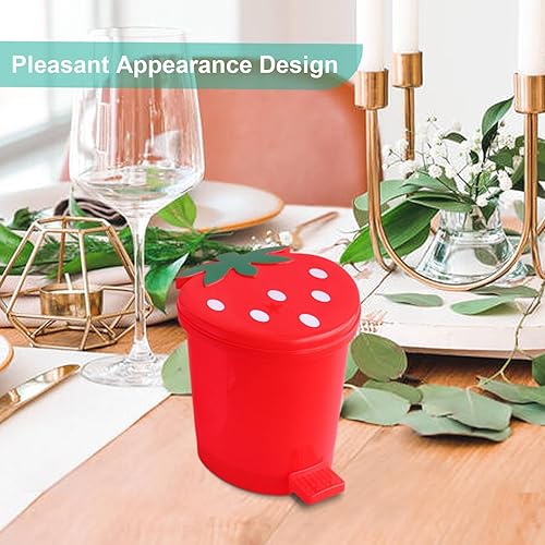 Generico Poubelles de comptoir pour fruits, poubelle fraises, panier à papier support - boîte à ordures pour bureau, salon, cuisine - Nail Gallerys